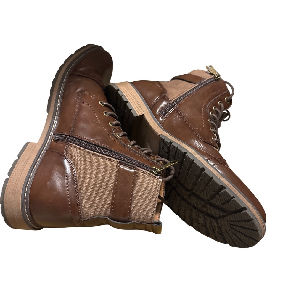 Steve Madden Rich Brown Leather Boots